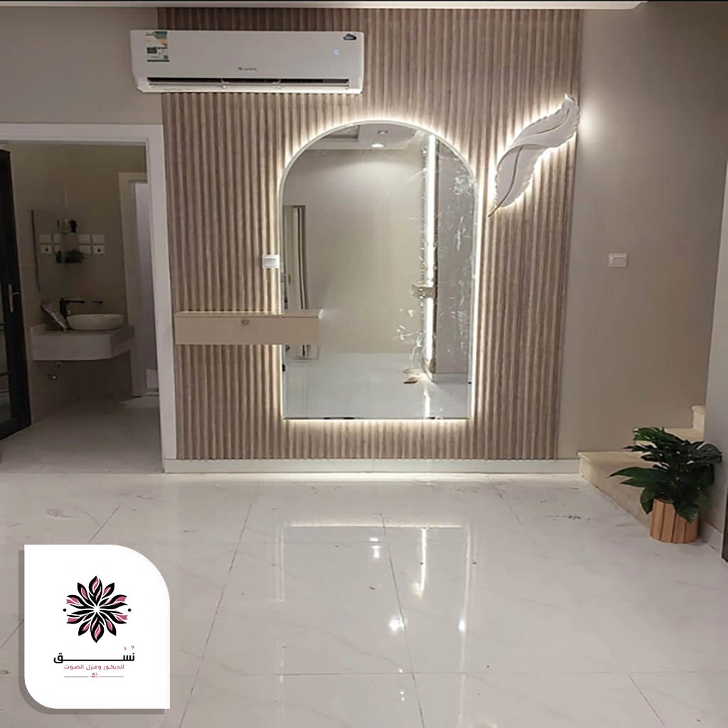تركيب مرايا جدارية الخبر الشمالية