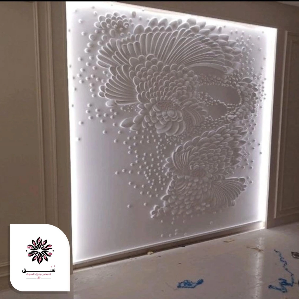 ديكور حفر خشب ثلاثي الأبعاد الظهران