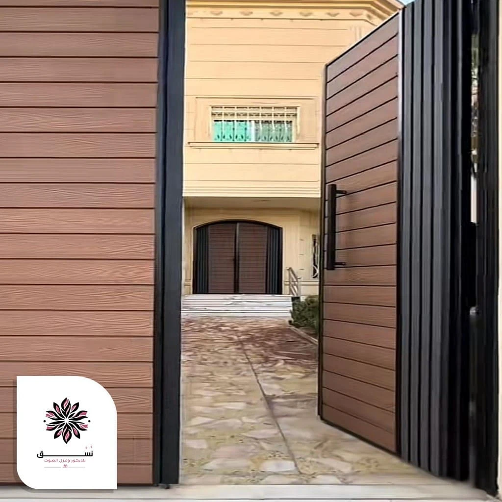 تلبيس ابواب خشب قديمة الشرقية