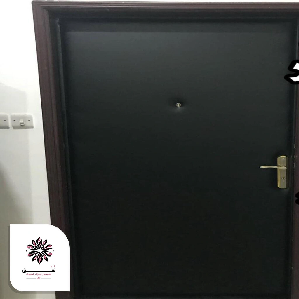 باب جلد عازل للصوت في الجبيل